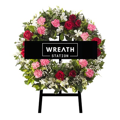 พวงหรีดหลากสี ได้รับความนิยมมาก การันตีจาก Wreath Station